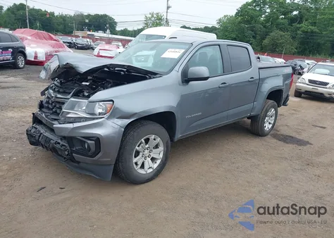 2022 Chevrolet Colorado 4Wd Short Box Lt from USA, damaged, VIN 1GCGTCEN2N1181194